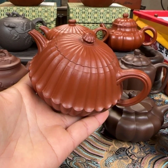 紫砂茶壶Z*N宜兴紫砂馨菊