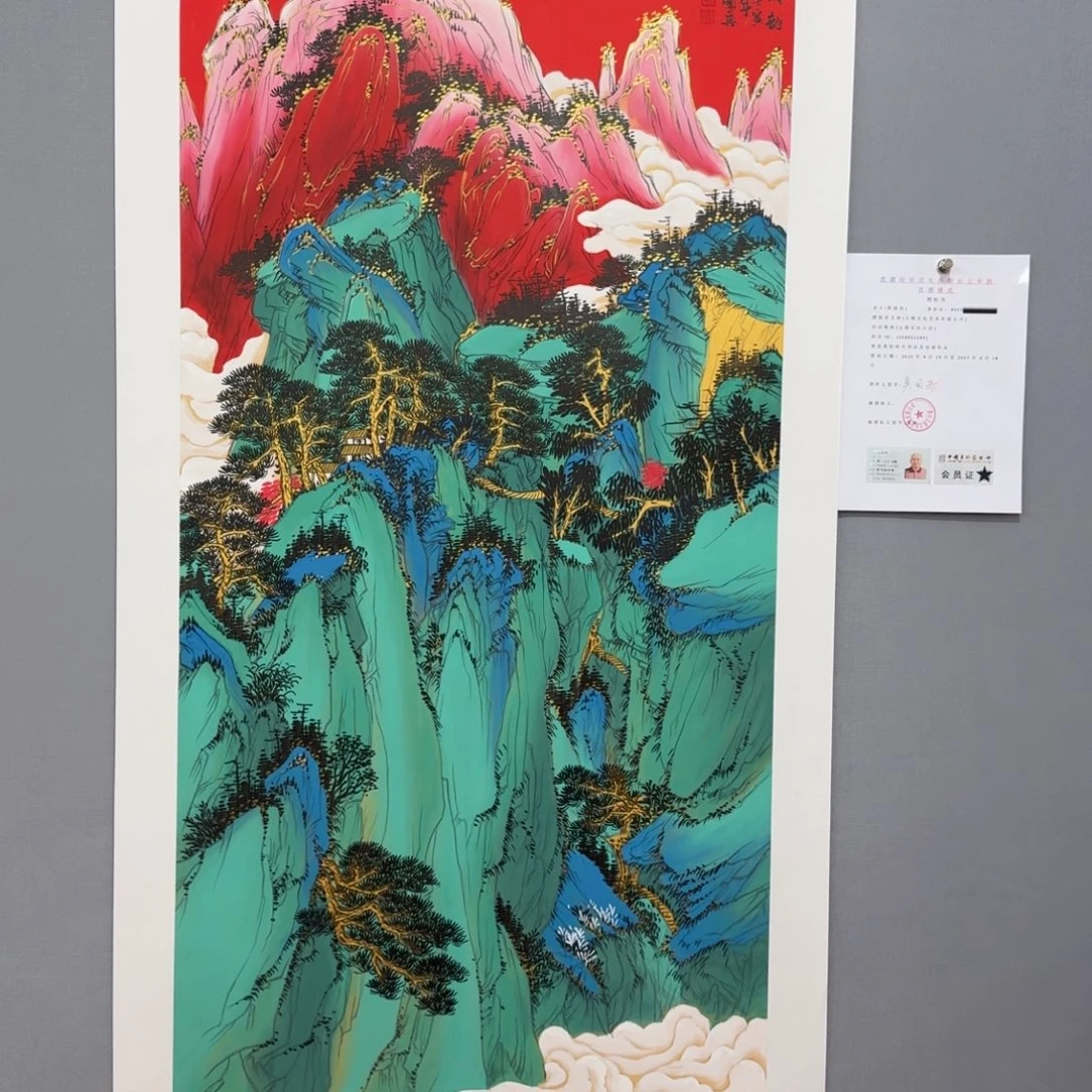 国画莫国宾作品欣赏