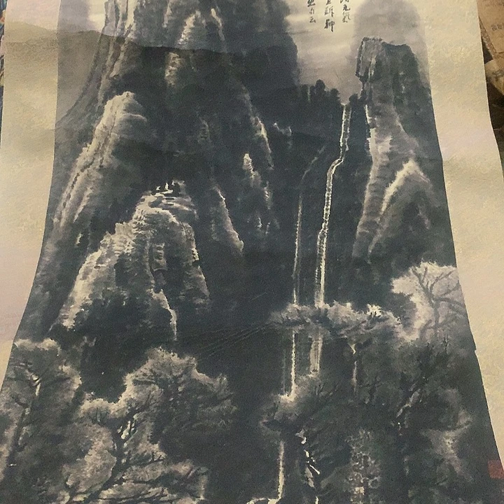 竖款装饰画装饰画