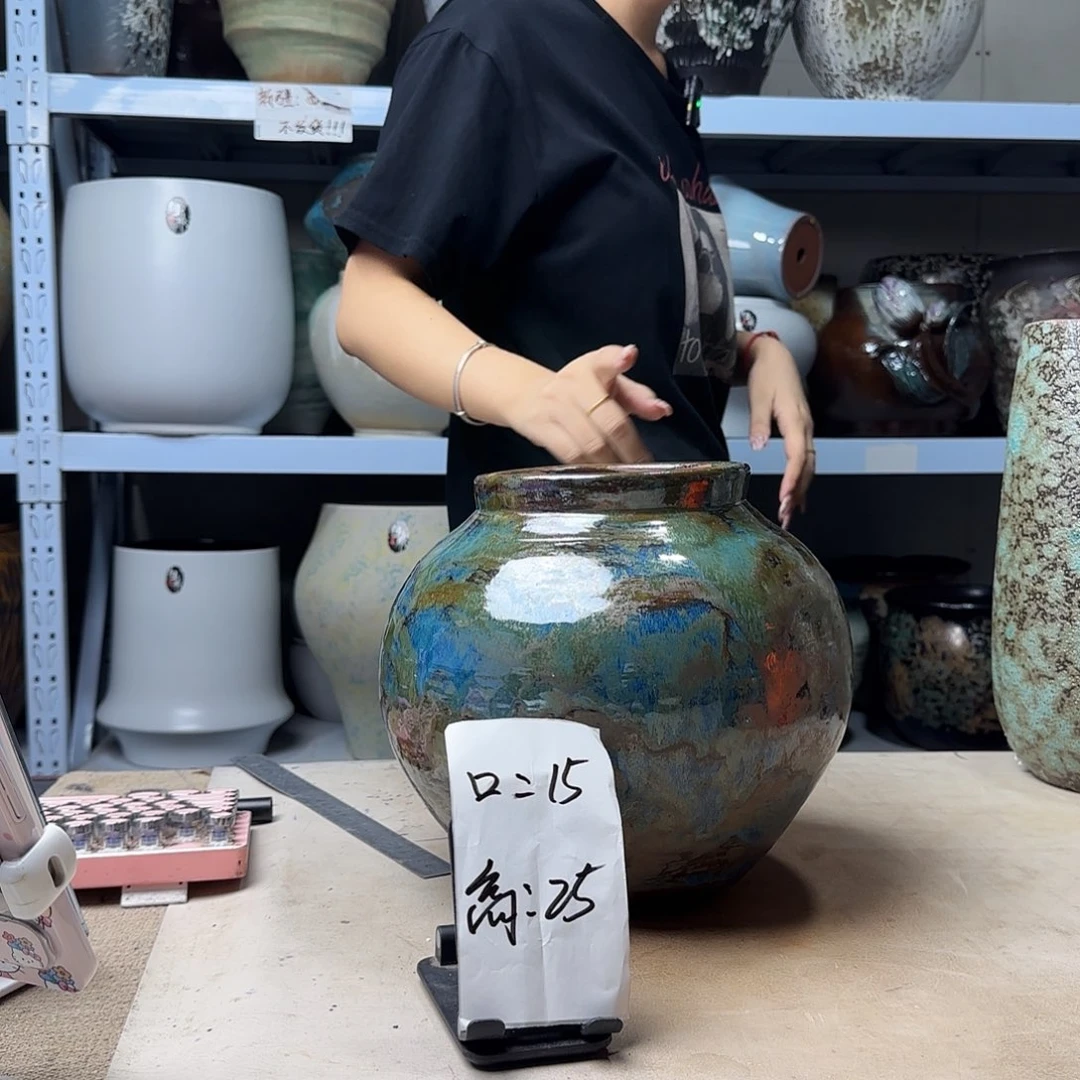 15@25 紫砂花盆尺寸