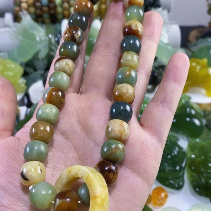 未镶嵌岫玉手持手持