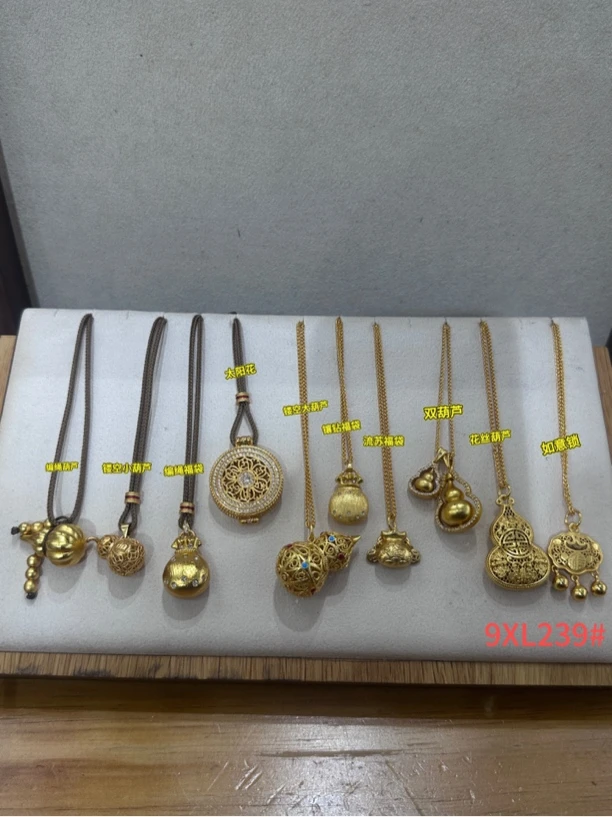 钛钢项链 XIMAN（9XL239#）经典国风吊坠项链合集 9-27