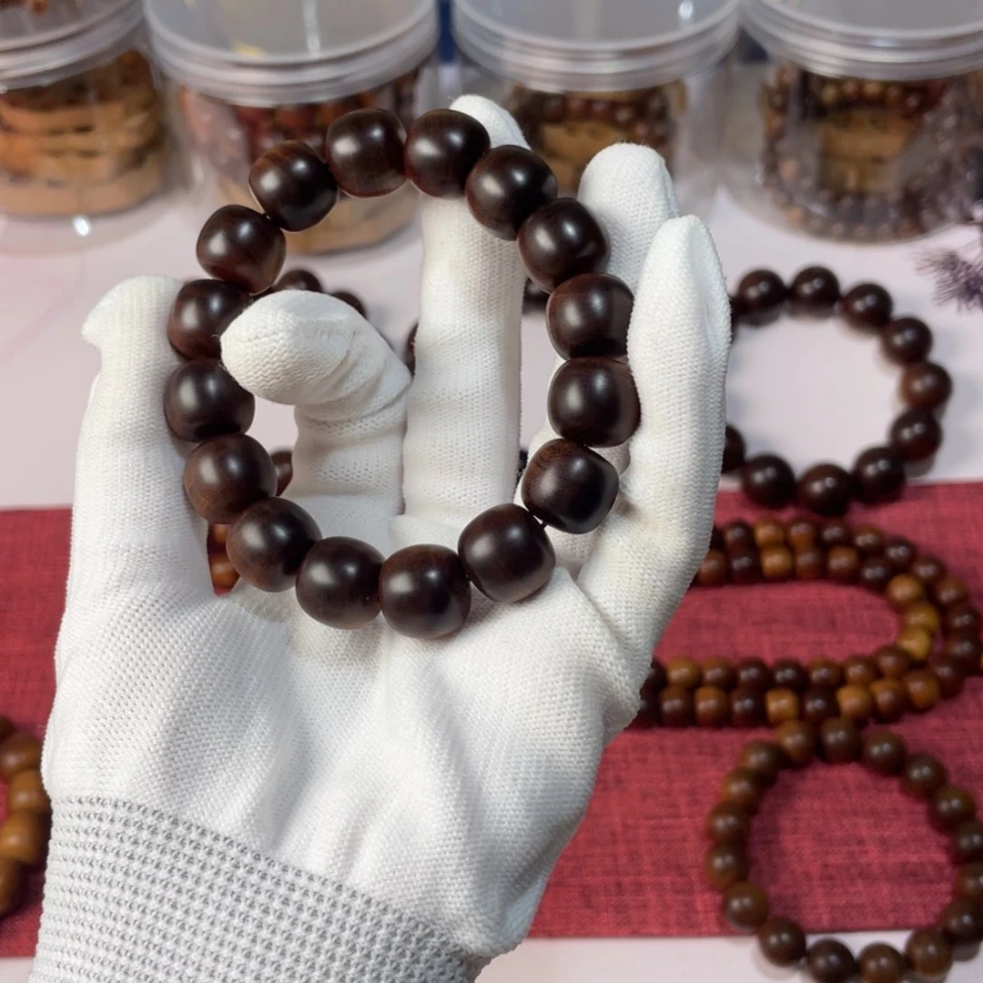 檀香木手串/手链且**吟1314焦糖