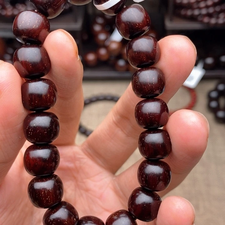 檀香紫檀（小叶紫檀）手串/手链1011泥料多金星特价款