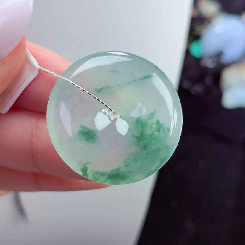 【闪购商品】颈饰未镶嵌翡翠尺寸28.8-5.8