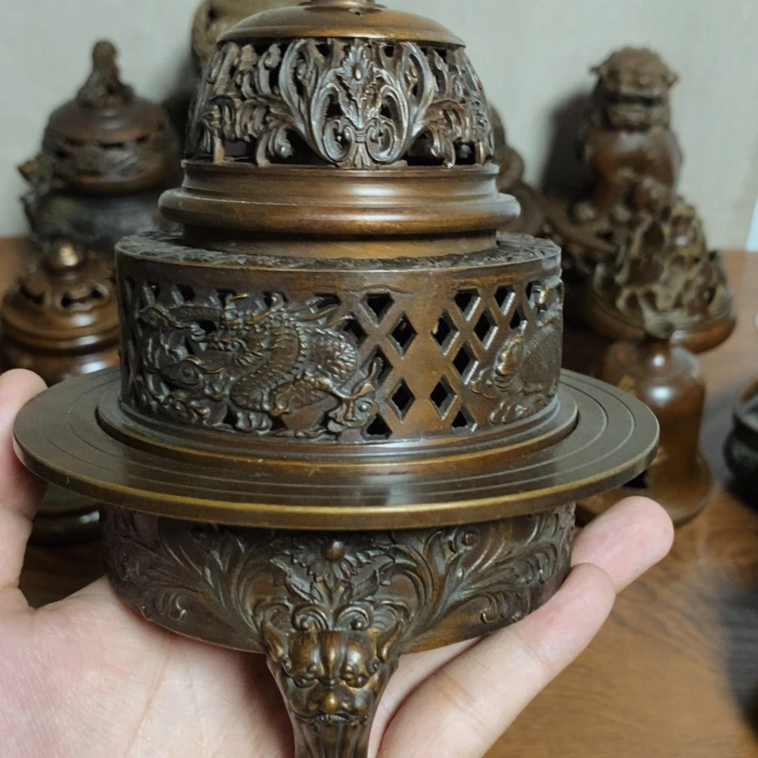 铜盛世铜炉铜器香炉工艺品