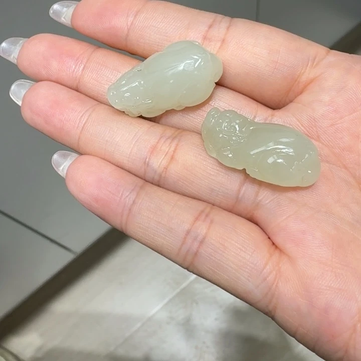 和田玉未镶嵌颈饰多样性发货拍一发一