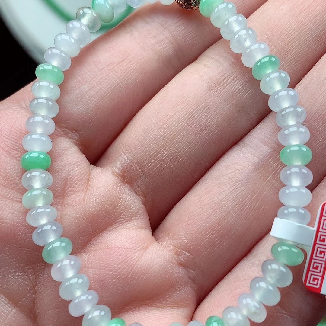 翡翠未镶嵌毛衣链