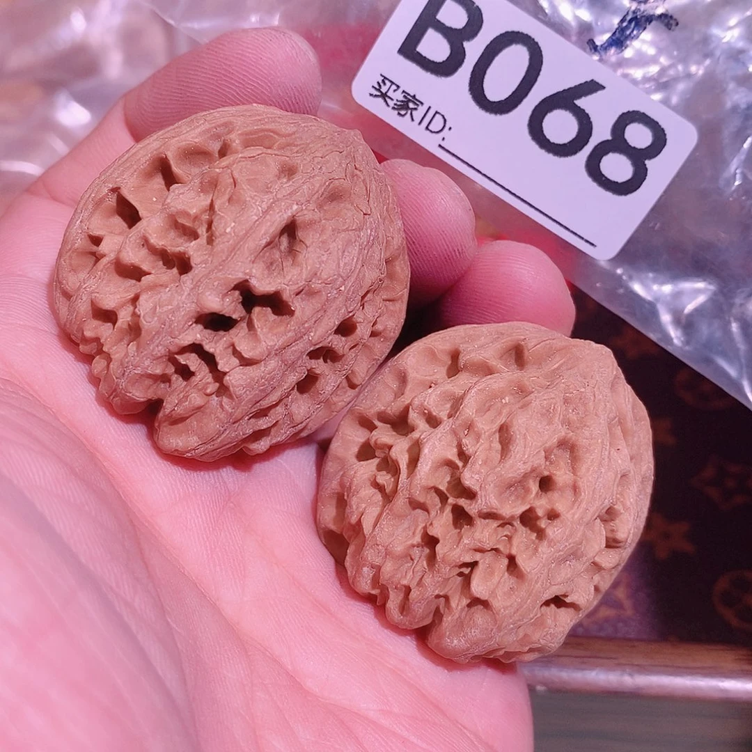 把件文玩核桃野牛38尺。
