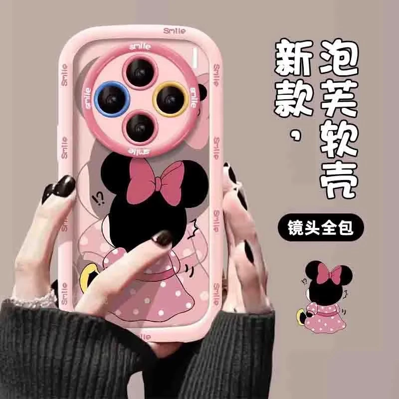 背影米妮适用vivox200ultra手机壳x200s新款x300pro小众x300卡通