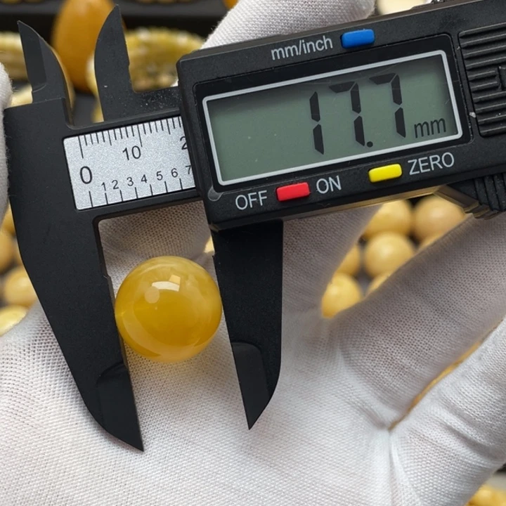蜜蜡手链未镶嵌蜜蜡圆珠19