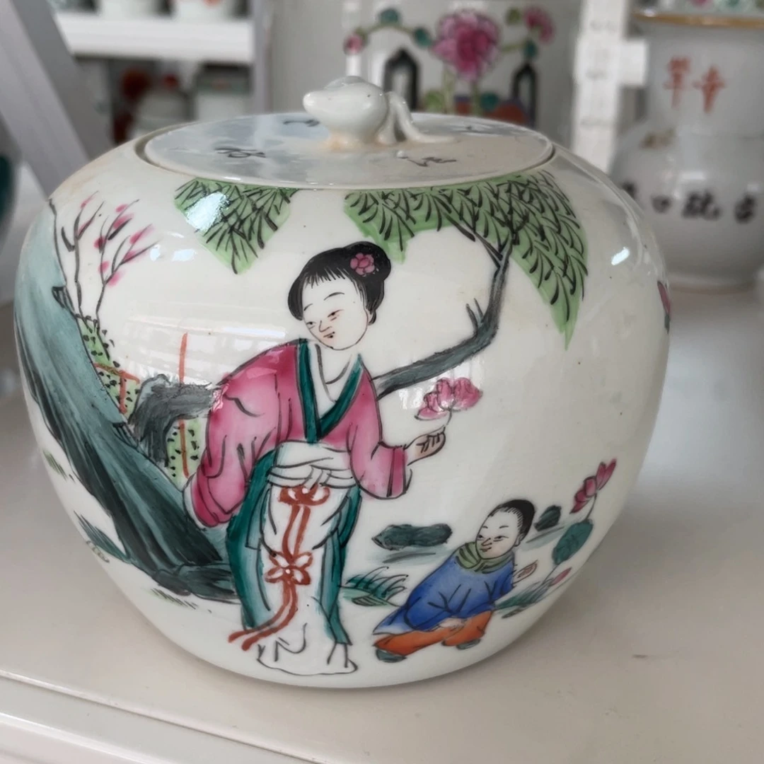 手绘陶瓷作品欣赏