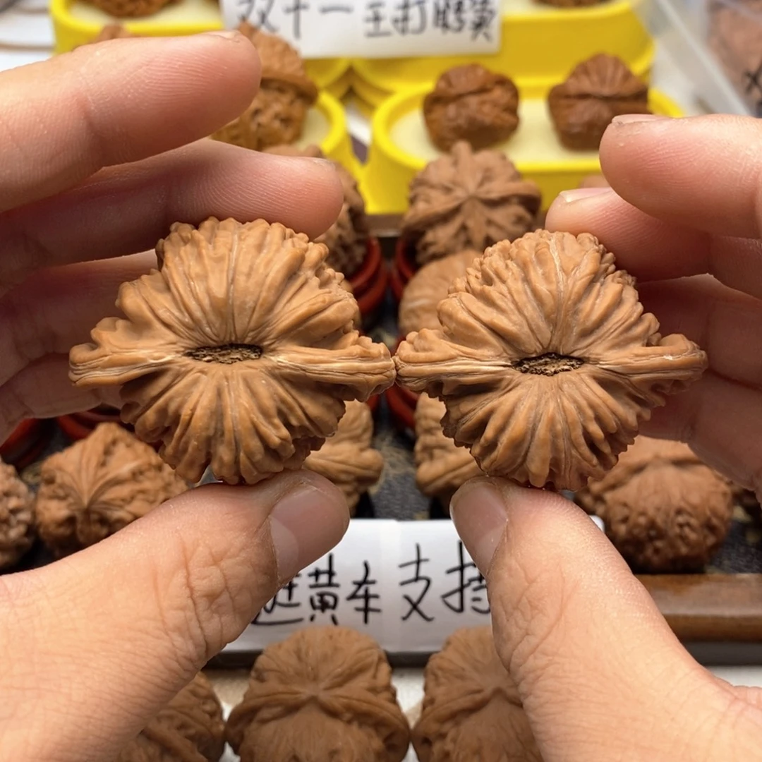 吊坠文玩核桃47尺 全品平谷楼 13