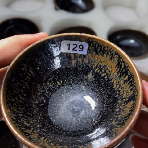 茶盏原矿原釉柴烧建盏