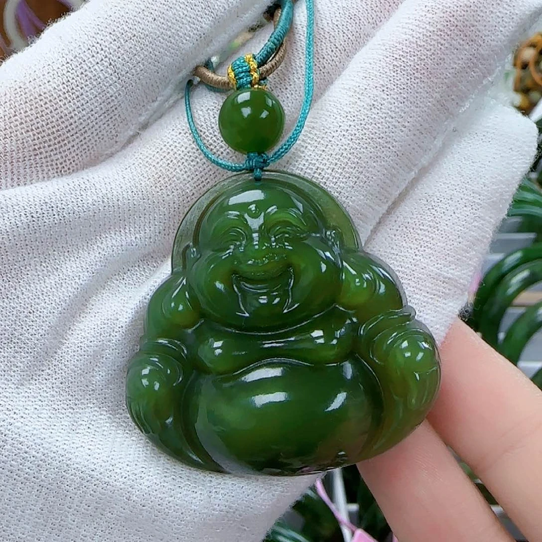 和田玉（碧玉）挂坠未镶嵌