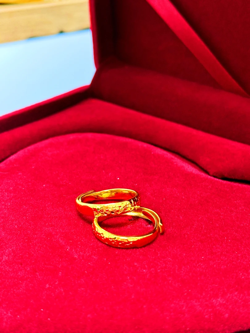 Y022欧奢精工久不掉颜3D百搭百合金饰品（多样性发其一