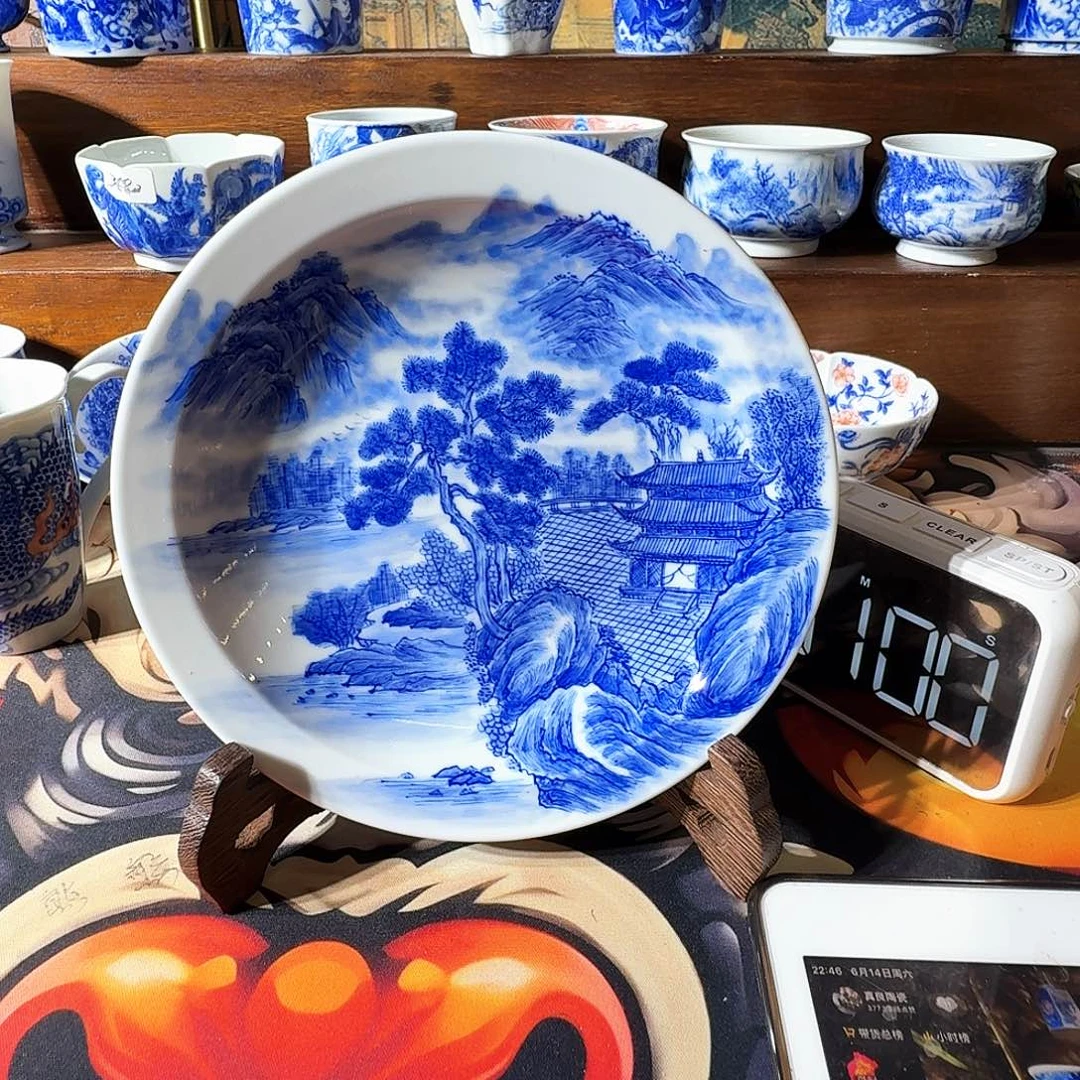 泥塑E****e壶承手工手绘