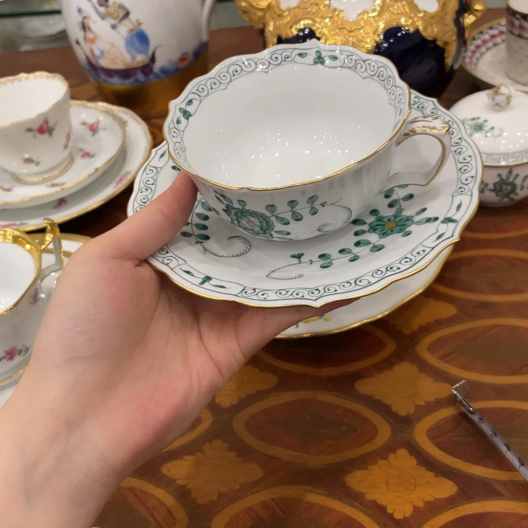 瓷片中古一等红茶杯