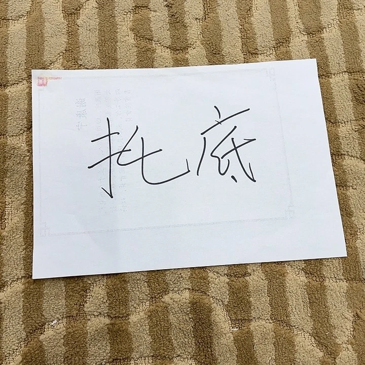 国画媌**?花鸟牡丹拓底