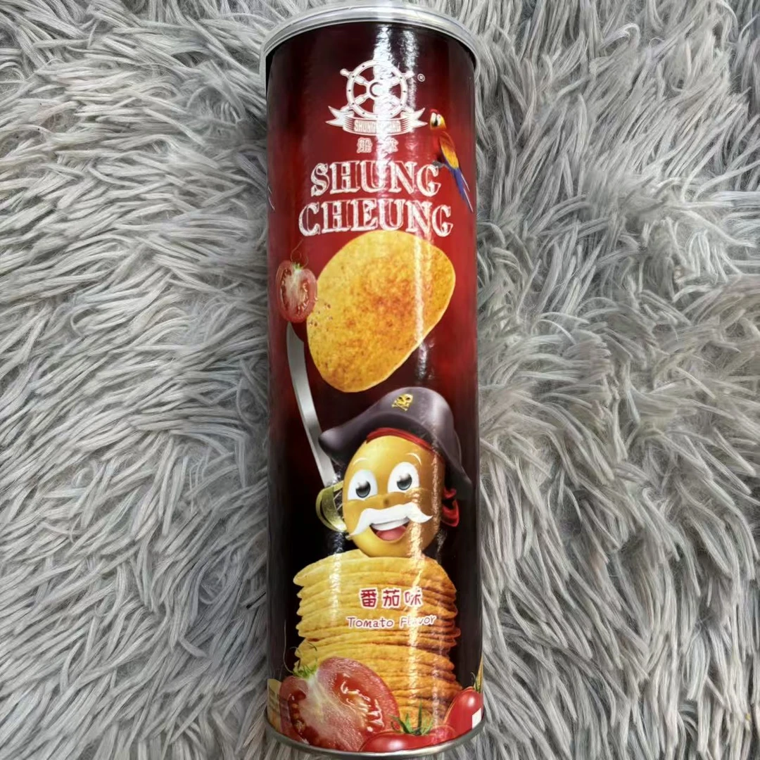 马来西亚进口船掌牌番茄味薯片