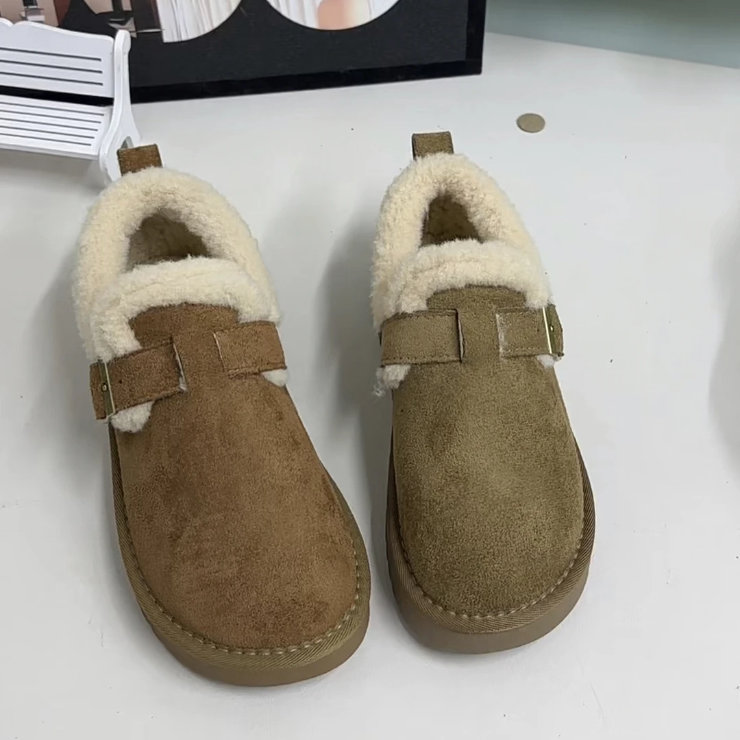 博肯鞋勃肯鞋潮流风运动风棉鞋休闲风极简风纯色