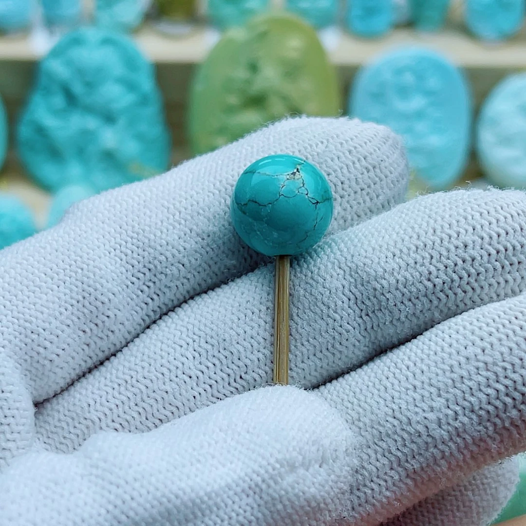 松***哥绿松石未镶嵌珠宝奇石