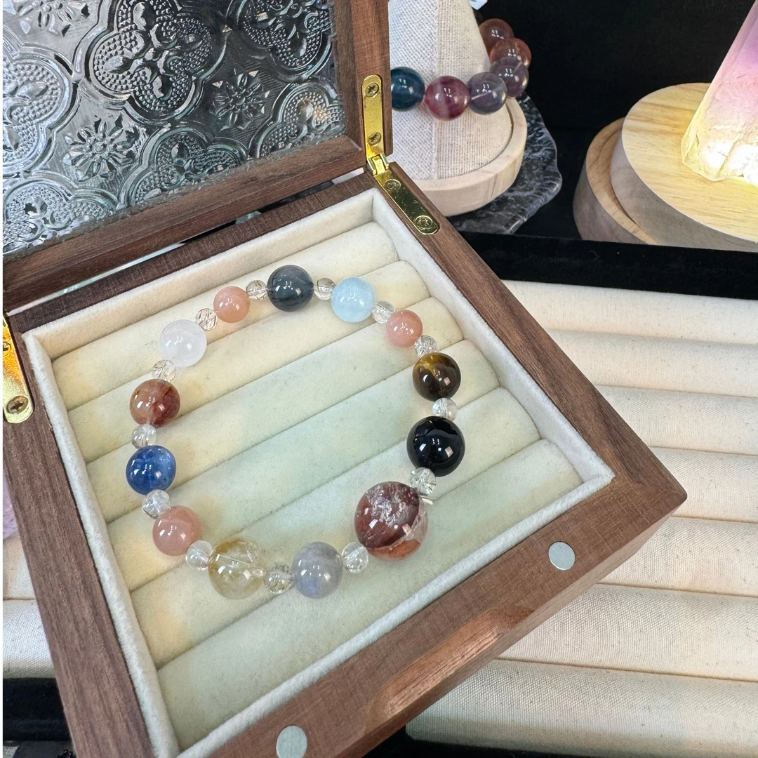 【美拉德多宝】天然水晶手串原创小众设计