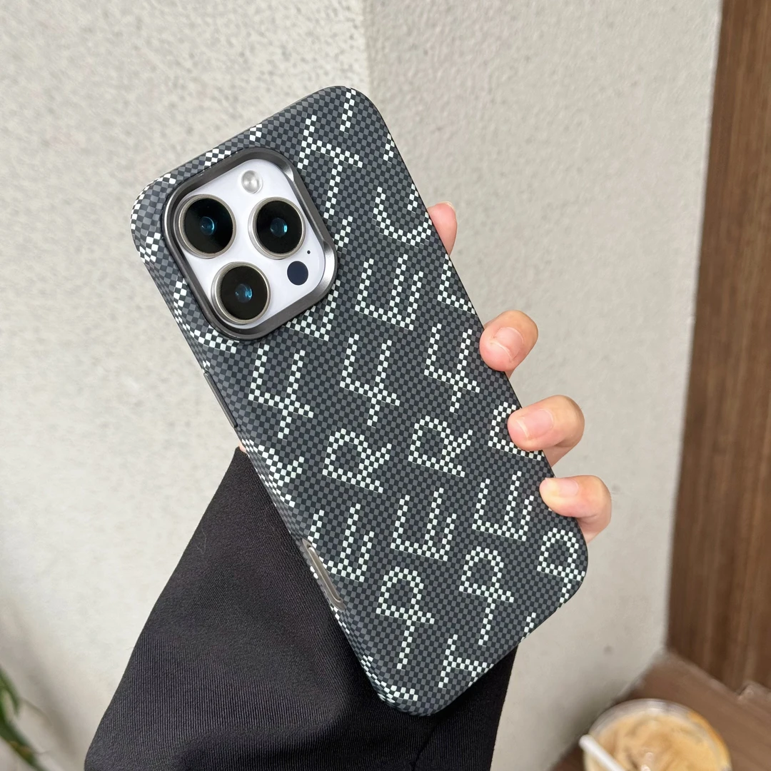 碳纤维纹【R纹理】适用iPhone16pro/14promax手机壳轻薄15手机套