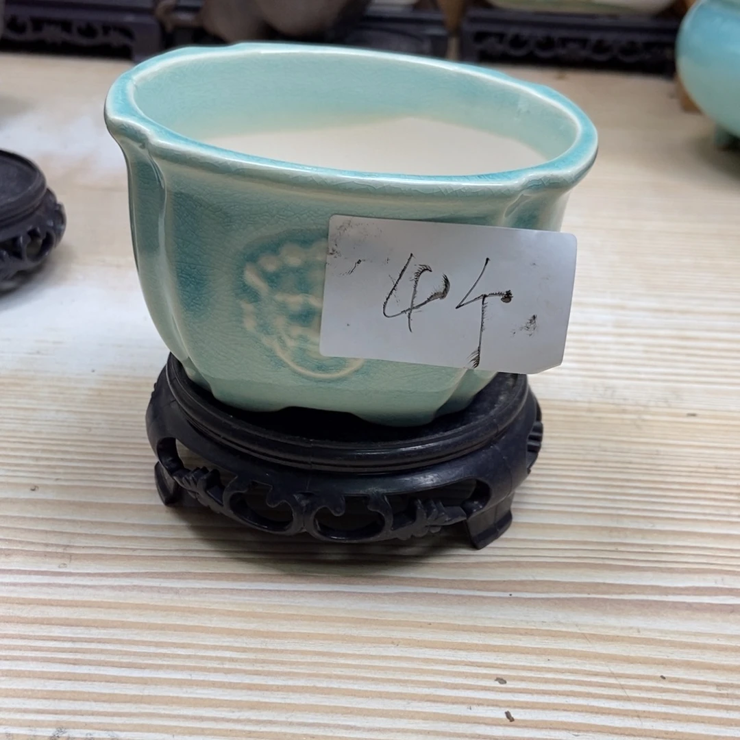 瓷片陶瓷花盆陶瓷艺术