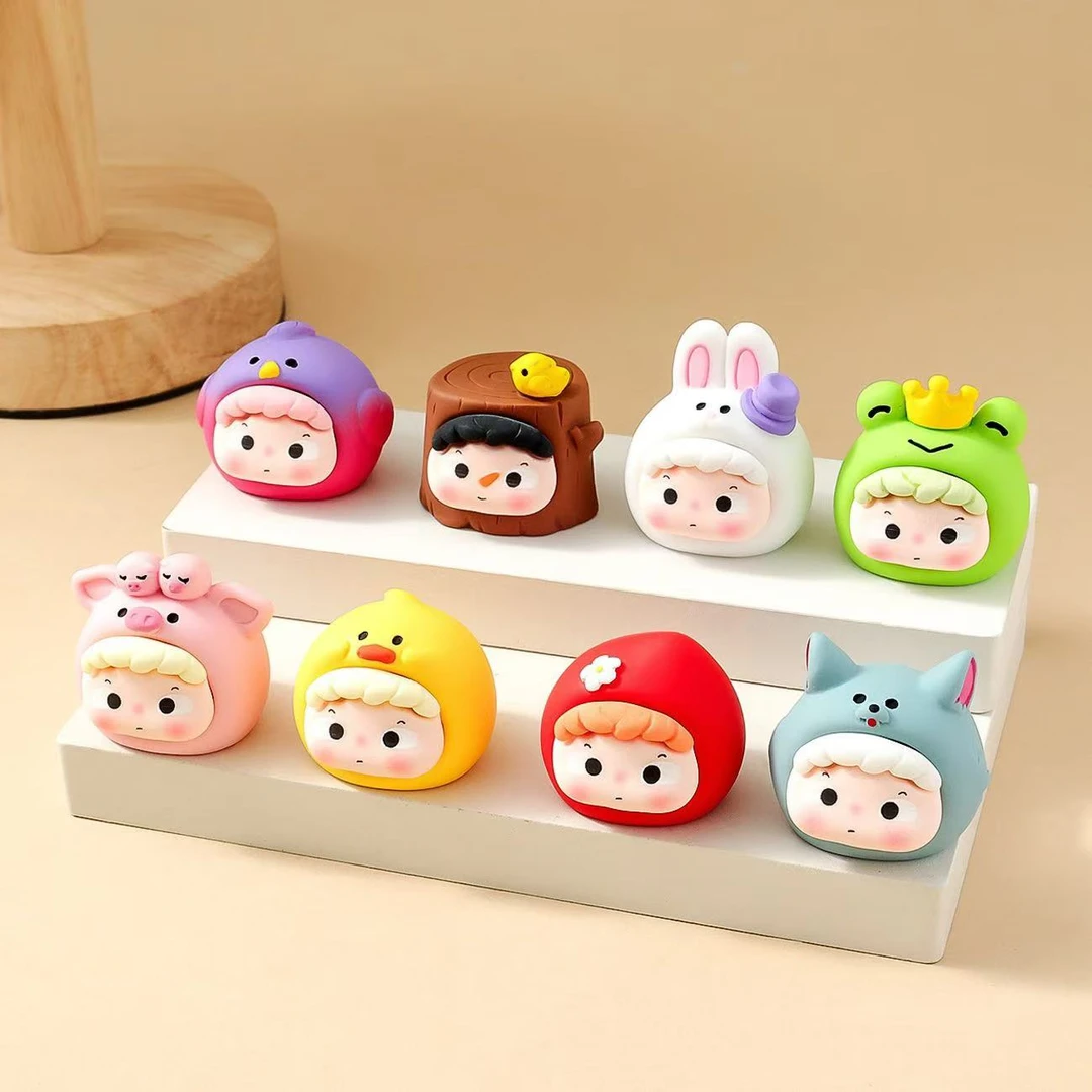 【九宫格】童话故事 可爱树脂DIY车载家居潮玩摆件对对碰