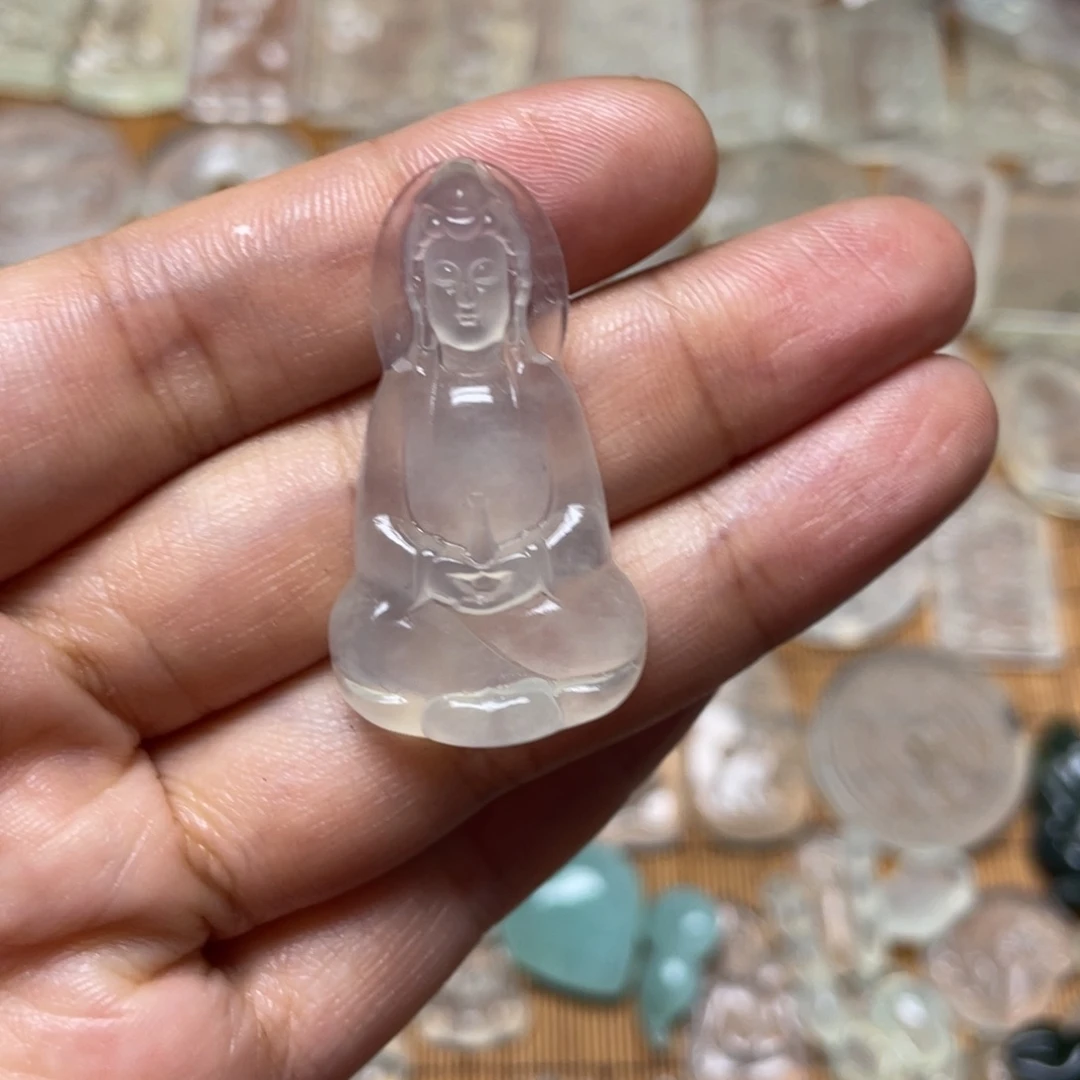 未镶嵌蛇纹石玉颈饰