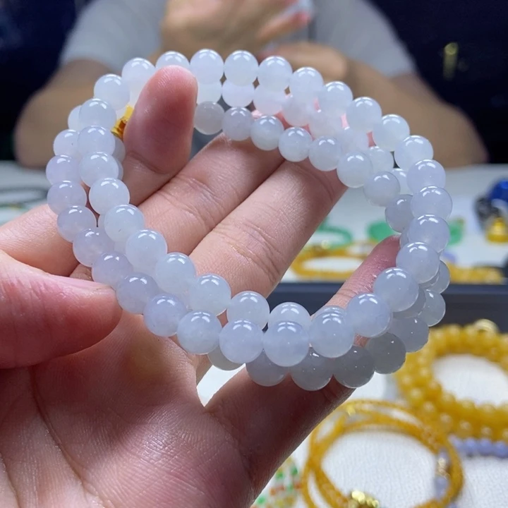 定制翡翠未镶嵌缅甸翡翠A货卡7.6