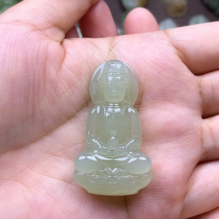 和田玉未镶嵌颈饰D*x