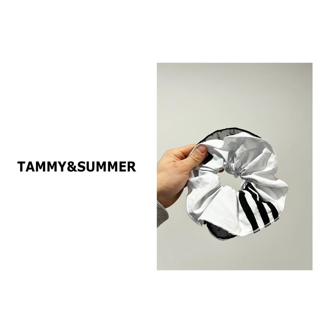 【Tammy&Summer】韩系ins时尚百搭撞色简约发圈通勤头饰大肠圈45684