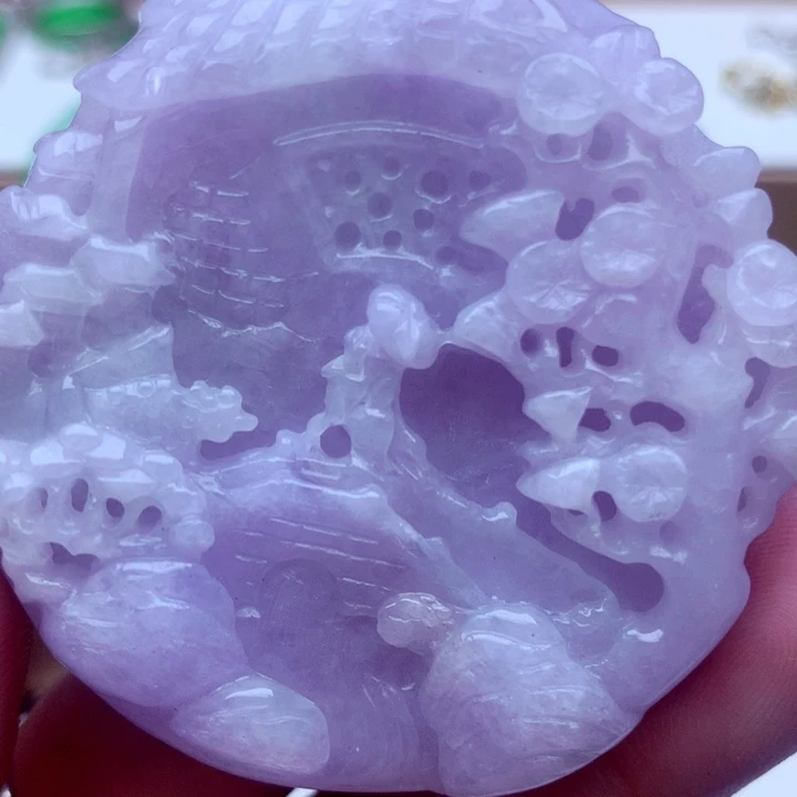 吊坠(不含链)未镶嵌翡翠