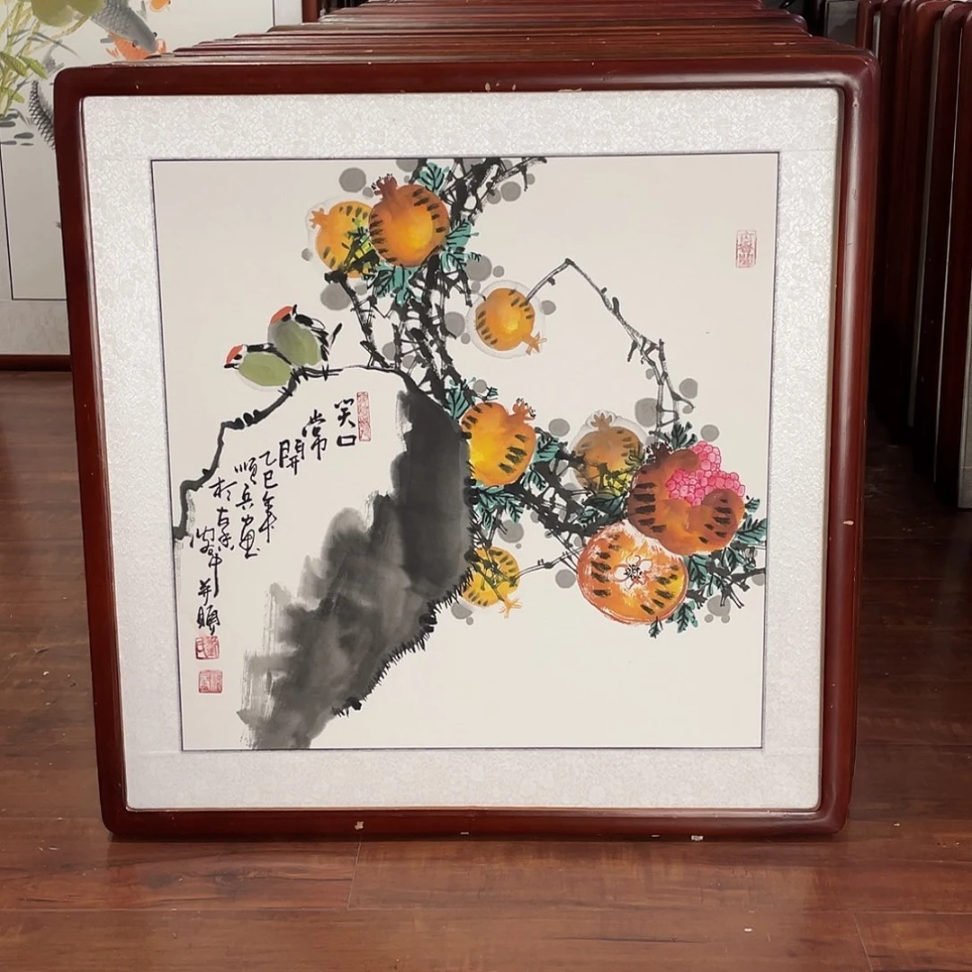 国画带框尺寸63*63厘米