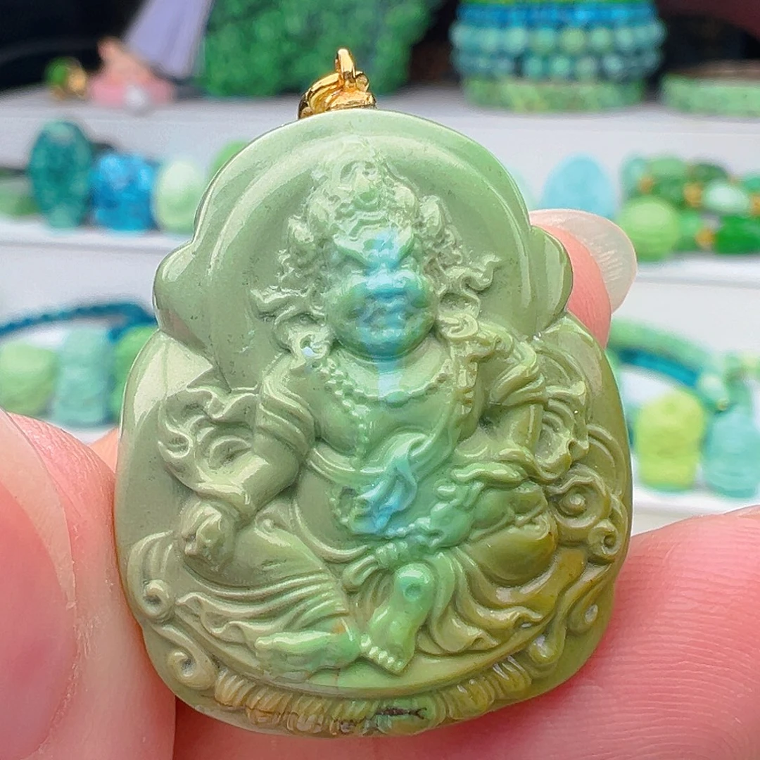 未镶嵌绿松石项链