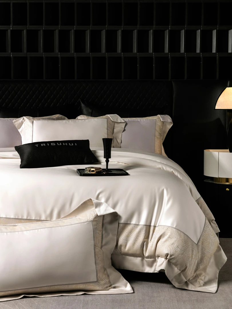 TAIGUHUI太古汇【美杜莎】高奢全棉色织大提花四件套