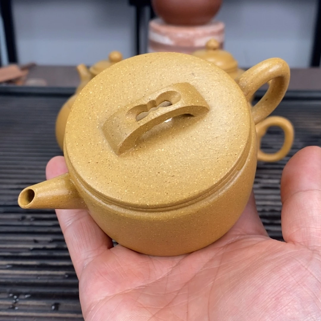 茶壶紫砂猪*黄金段汉瓦容量160毫升