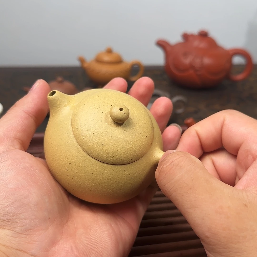 茶壶紫砂宝山墨绿泥 小西施150cc