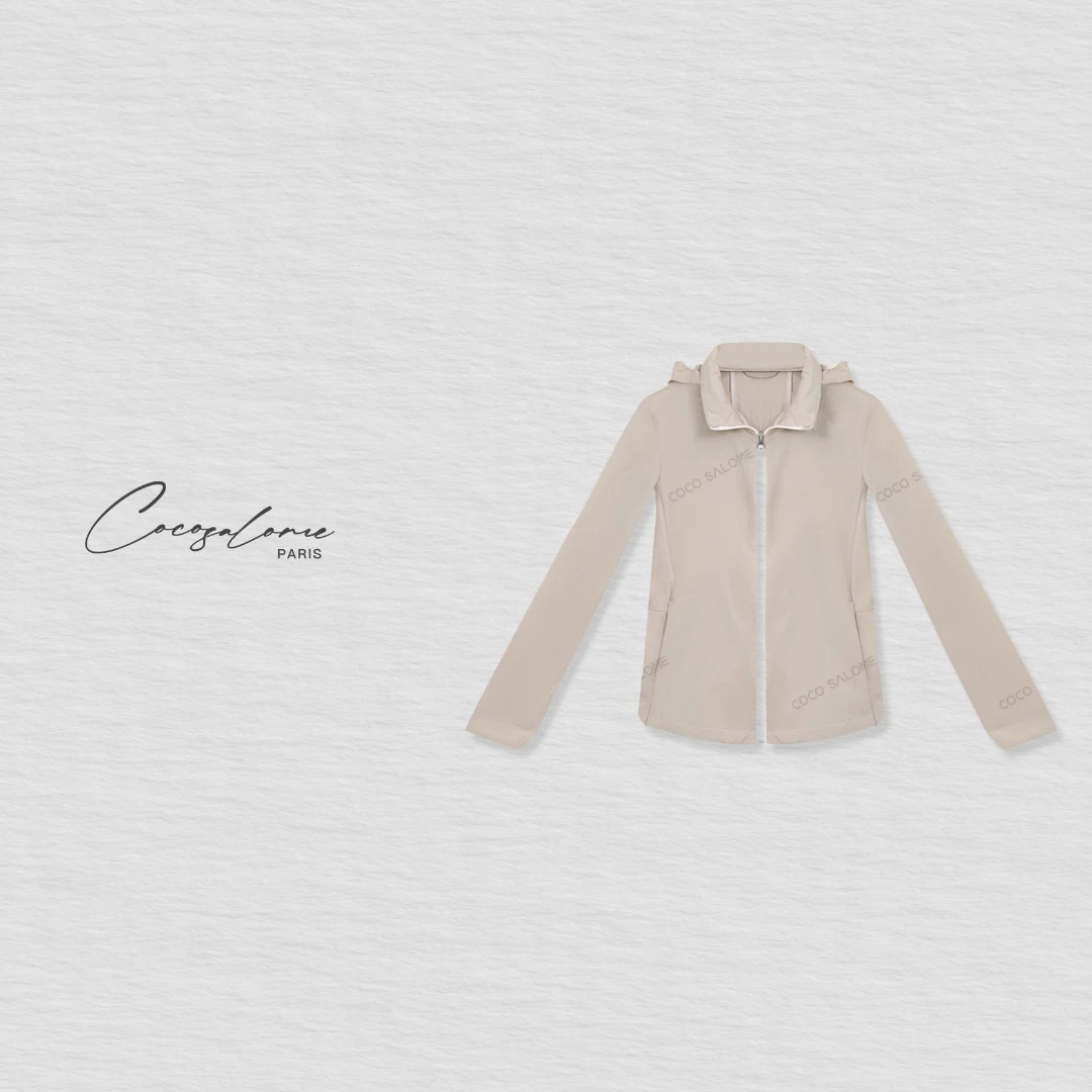 韩彬彬"日落"春夏三防轻薄款小外搭气质休闲外套女慵懒风707-2