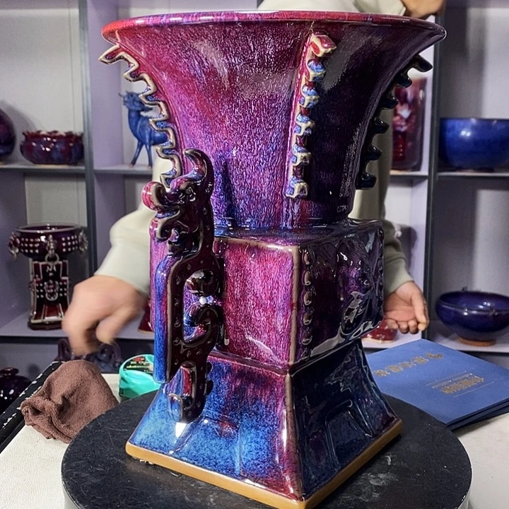 瓷片中国神垕精品钧瓷