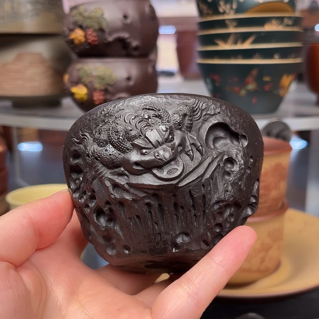 茶杯紫砂㔻*全手工 150毫升