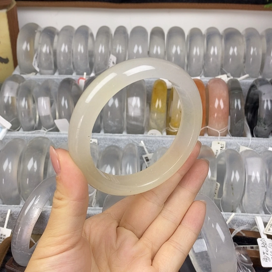 石英质玉未镶嵌手镯64荔枝冻1794