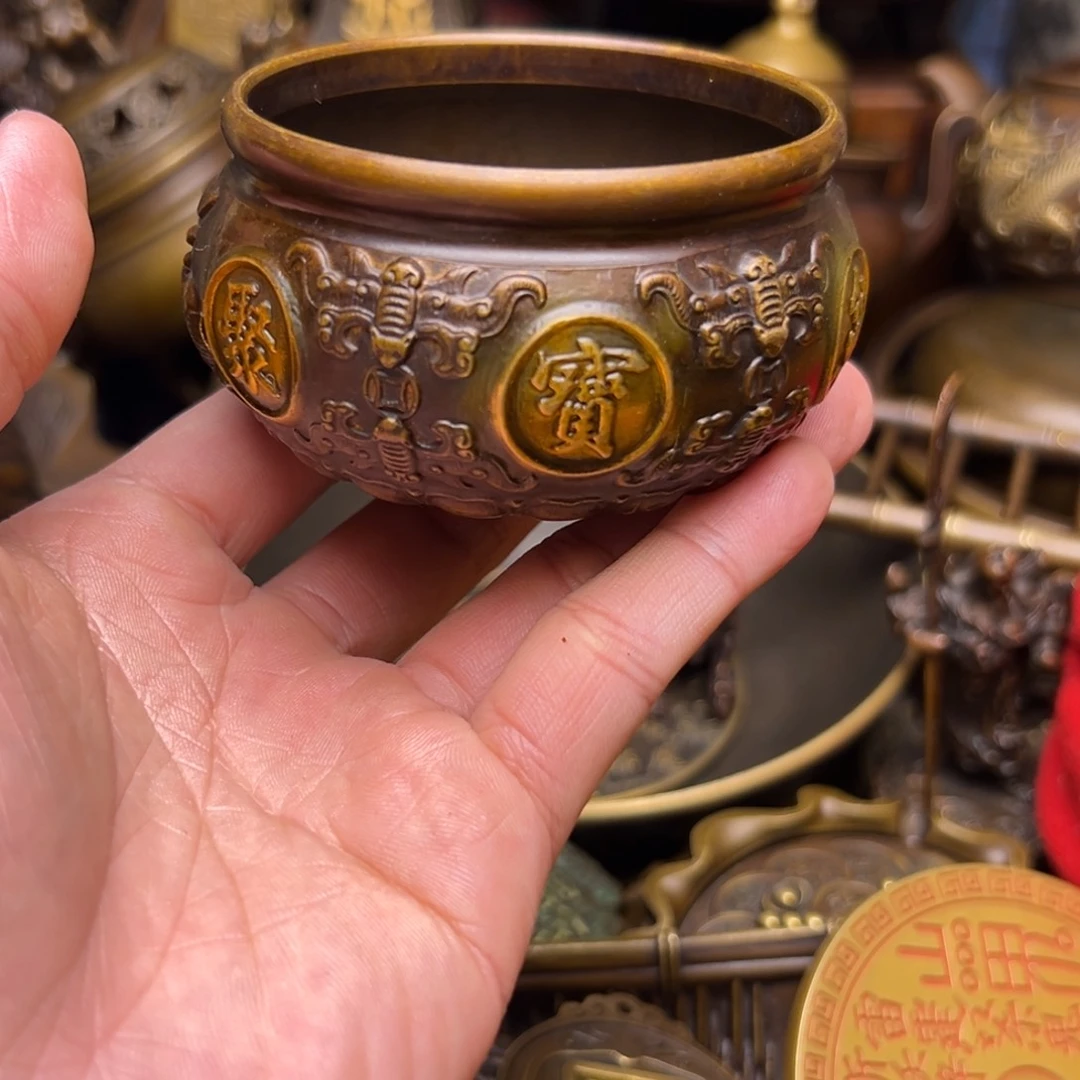 精美铜器，点击下单