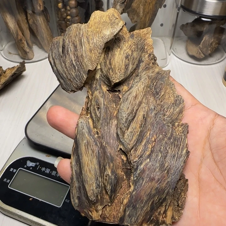 灵***魂木手工艺虎斑树皮料