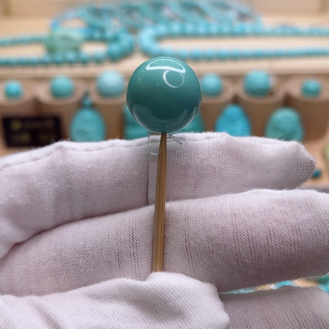 绿松石未镶嵌珠宝奇石15mm