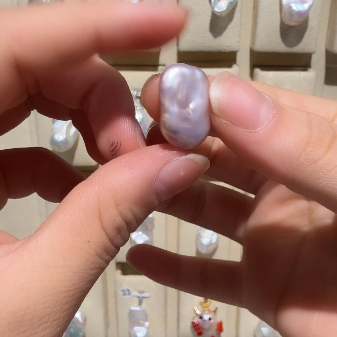 颈饰合金淡水珍珠