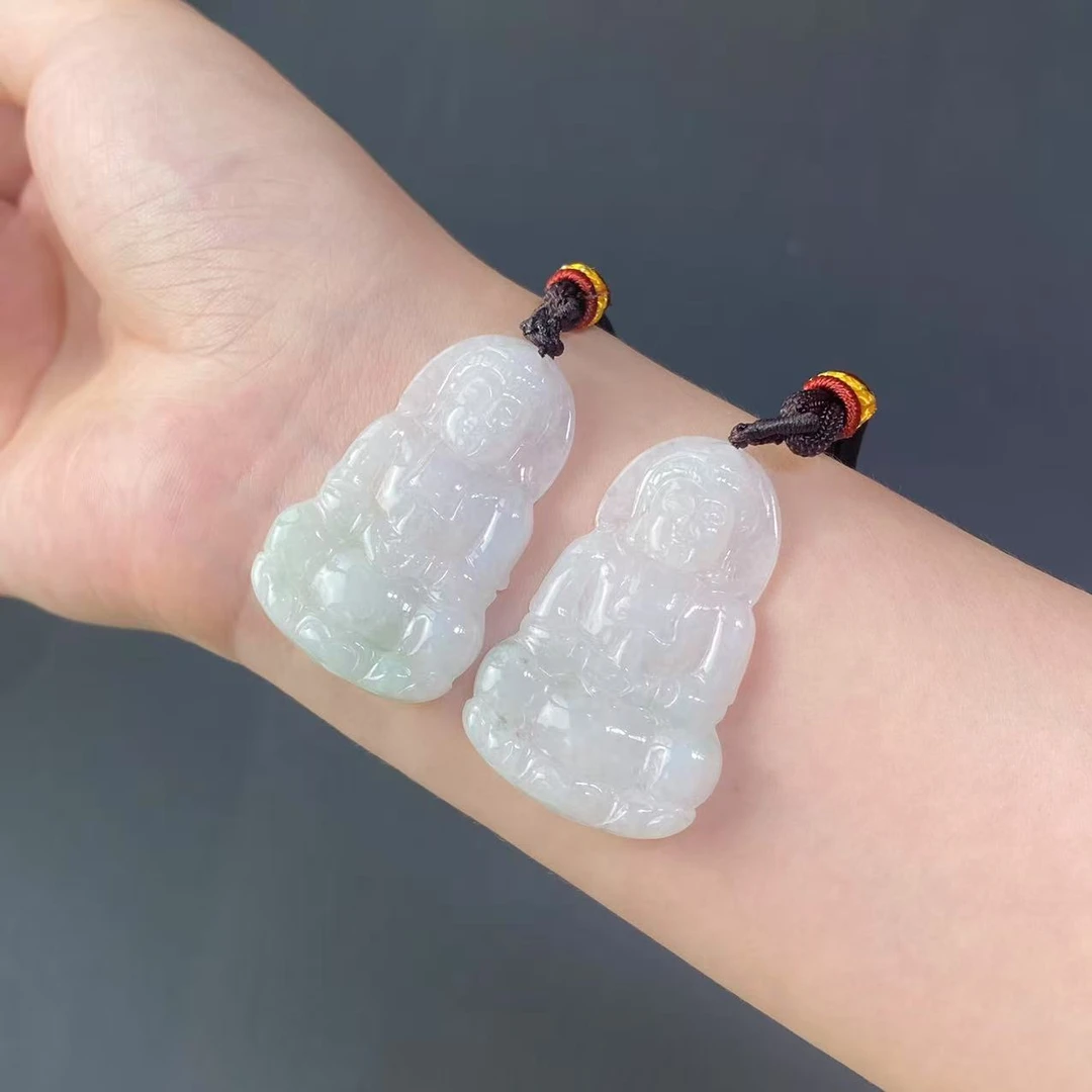 么么珠宝/翡翠观音吊坠/0420WR07多样性发1