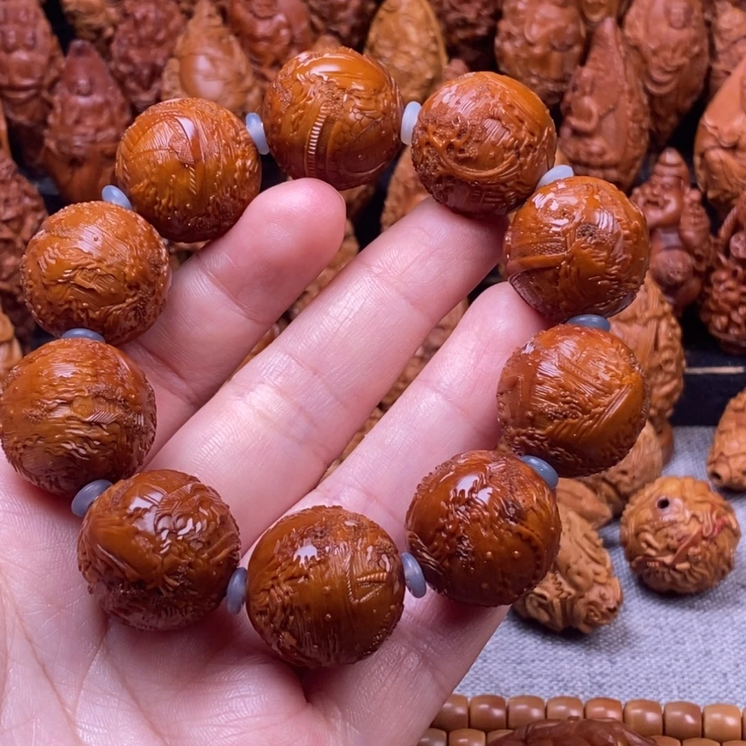 翱***翔手串/手链橄榄核核雕
